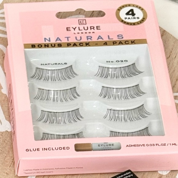 NWT Rebel by Kiss - False Eyelashes,ARDELLE, EYLURE 4 piece set, 7 lashes - Picture 2 of 3